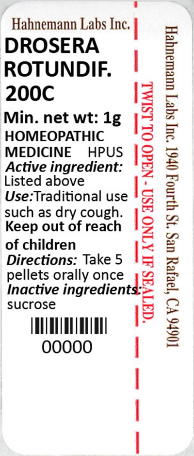 Drosera Rotundifolia 200C 1g - Drosera Rotundifolia 200C 1g